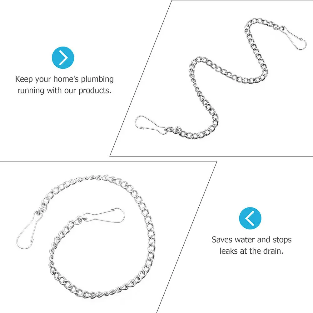 8Pcs Versatile Metal Hanging Chain for Picture Hanging Glass Panels Wind Chimes Ornaments Flower Baskets Sign Displays Garden