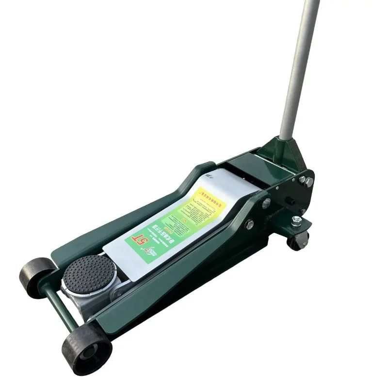 

Small goods car, car jack, horizontal hydraulic hydraulic double pump tire replacement