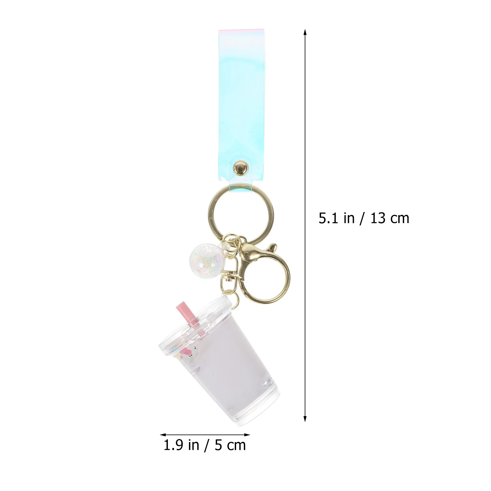 1 قطعة حامل سلسلة المفاتيح السائل الرمال المتحركة حلقة رئيسية حامل لحقيبة سلسلة المفاتيح سيارة الهاتف ديكور الإبداعية قلادة الموضة الإكسسوارات #5