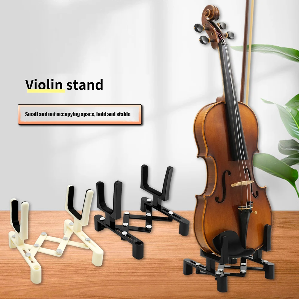 Violin Folding Stand Professional Portable ABS Material Violin Stand Floor Stand Stringed Musical Instrument Accessories Parts