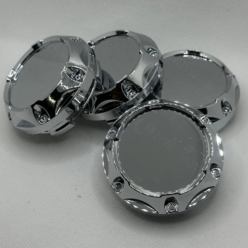 4 قطعة/الوحدة فارغة لا شعار 64 مللي متر عجلة غطاء المركز ABS السيارات محور عجلات غطاء حافة تجديد الديكور الإبداعي Hubcap غطاء غبار اكسسوارات #3