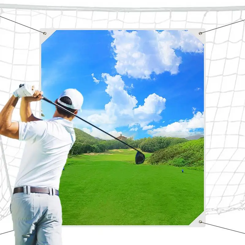 Indoor Golf Practice Target Cloth with Low Noise