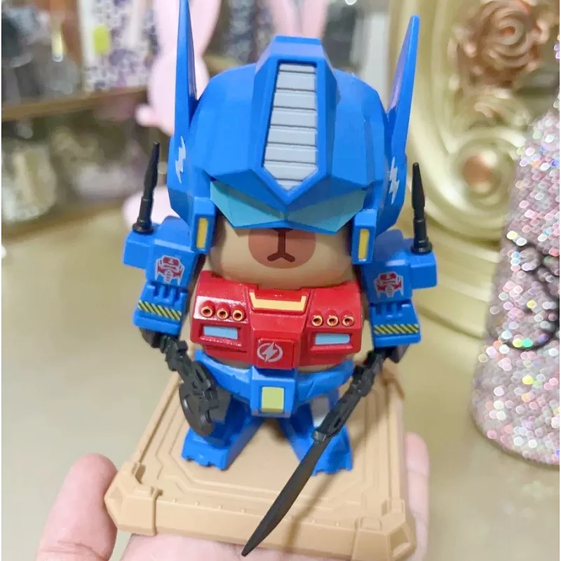New In Stock Capibara  Rx-78-2 Desktop Figures For Games  A Dwarf Magnetic Decorative Capybara Figurines Toys Gifts High Quality