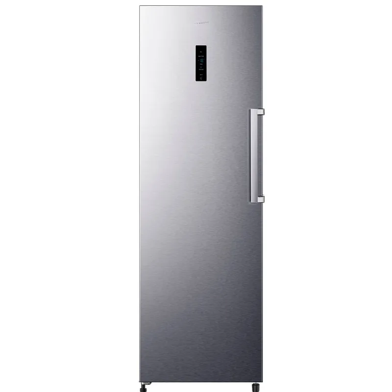 INFINITON Vertical freezer CV-1HE85, A ++/E, No Frost, Inox, 185.5 cm height