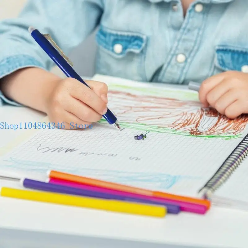 

5asd 10 Pieces 0.5mm Gel Pen Heat Erasable Pen Neutral Pen School Office Supplie