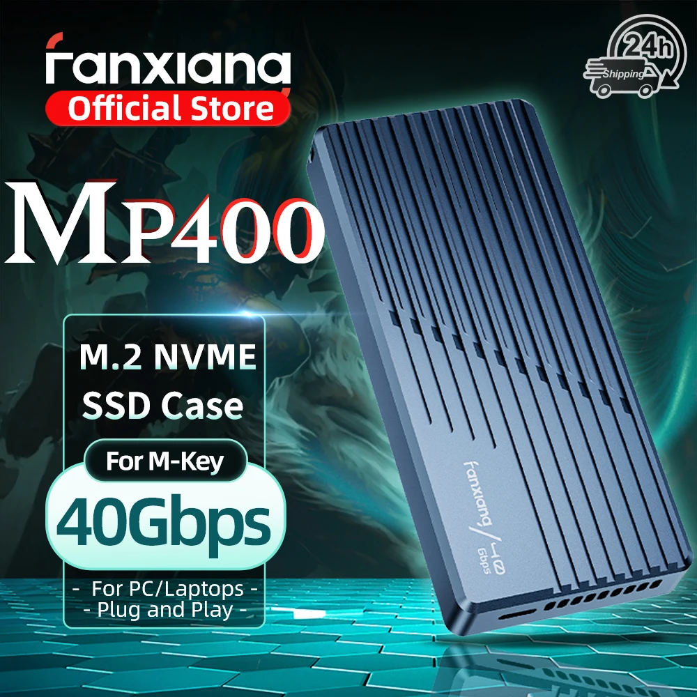 【¥5,542】Fanxiang MP400 M.2 SSDエンクロージャ 40Gbps-アリエク特価アラート