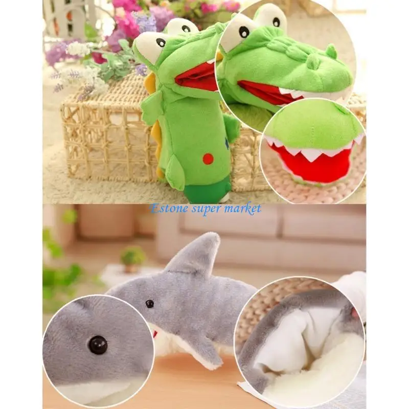 090B Soft Hand Puppet Baby Toy Prezent dla dziewcząt chłopców wczesna edukacja serial telewizyjny