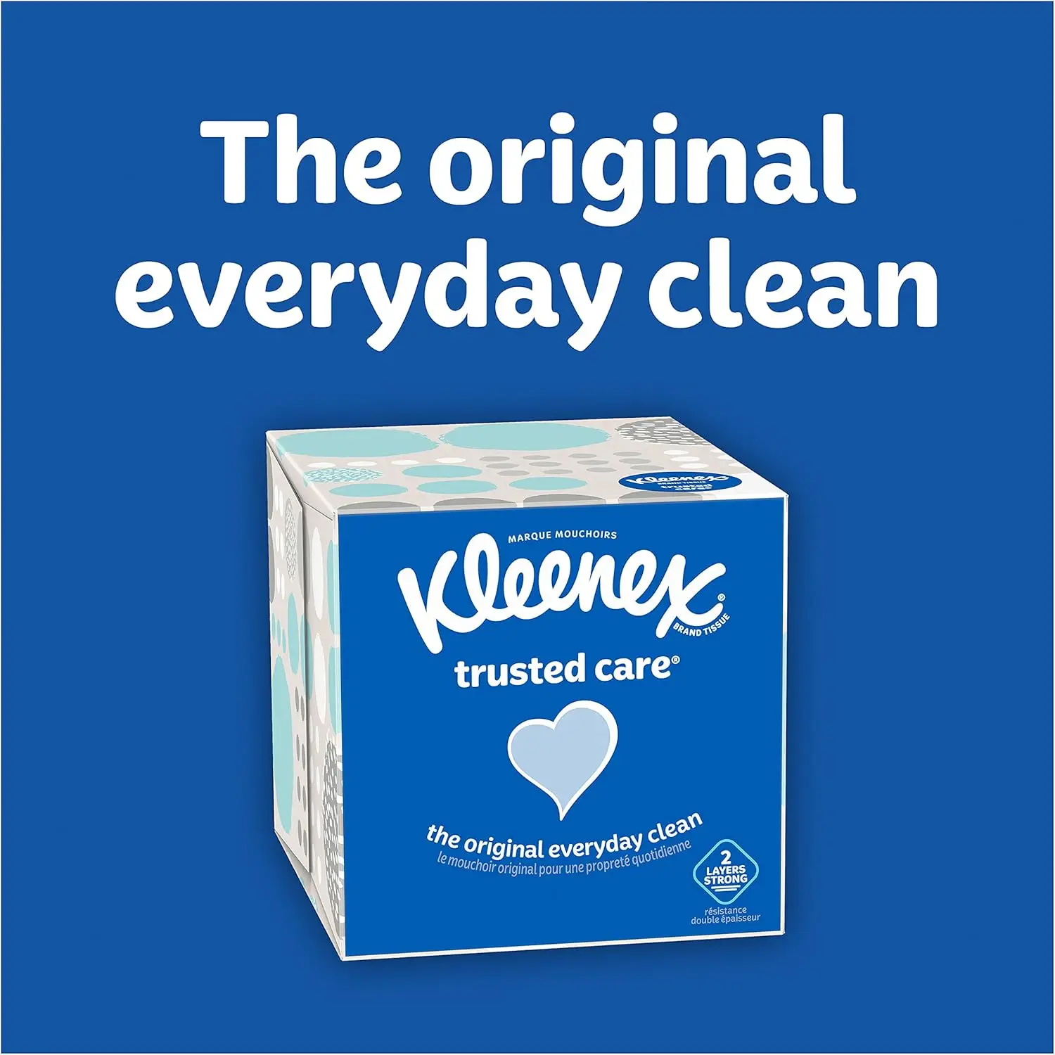 مناديل الوجه ذات العناية الثقة، 27 علبة مكعبة، 70 مناديل لكل صندوق، إجمالي (890 مناديل) #2