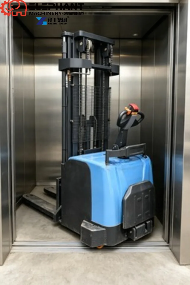 Factory Direct Sale Electric Pallet Stacker, CE Certified 1-2Ton Capacity With 3m,3.5m,4m Lifting Height For Pallet Stacking