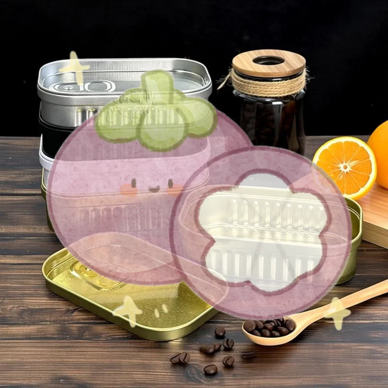 Food Storage Non Toxic - Kotak Penyimpanan Berbentuk Kaleng Sarden, Tahan