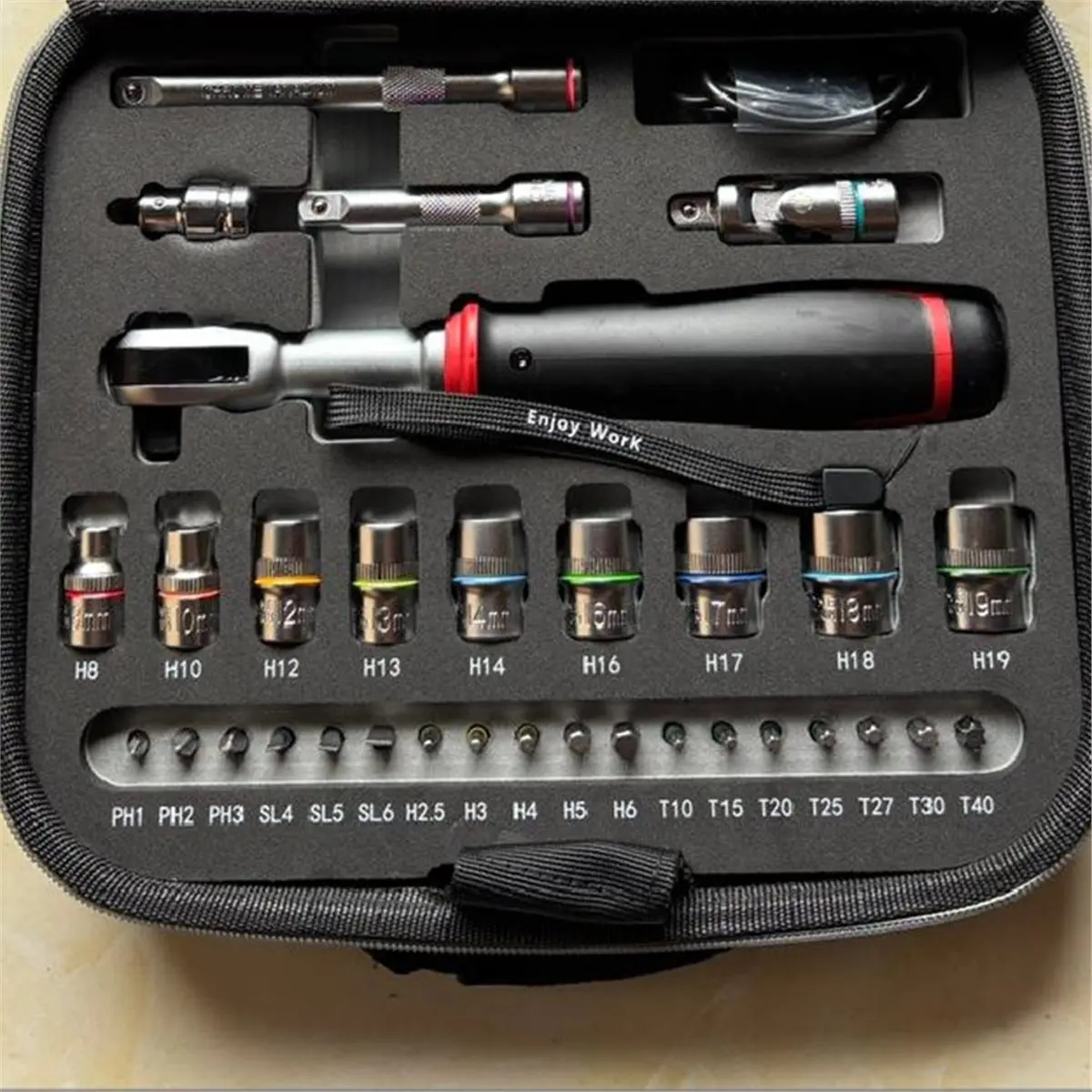 update. 3.6V Cordless Electric Ratchet Wrench Set,2 in 1 Manual & Power Ratchet Socket Tool Kit for Home Appliance & Auto Repair
