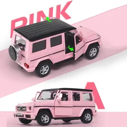 1:36 Nissan Pink Car Models Bentley Benz Alloy Die-casting Toy Cars With 2 Doors Opened Pull Back Function vehicle Toys For Kids