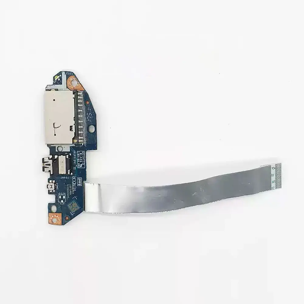 For Lenovo Yoga 710-14 710-14IKB 710-14ISK 710-15 710-15IKB 710-15ISK Laptop Audio card reader Switch Power Button Board Cable