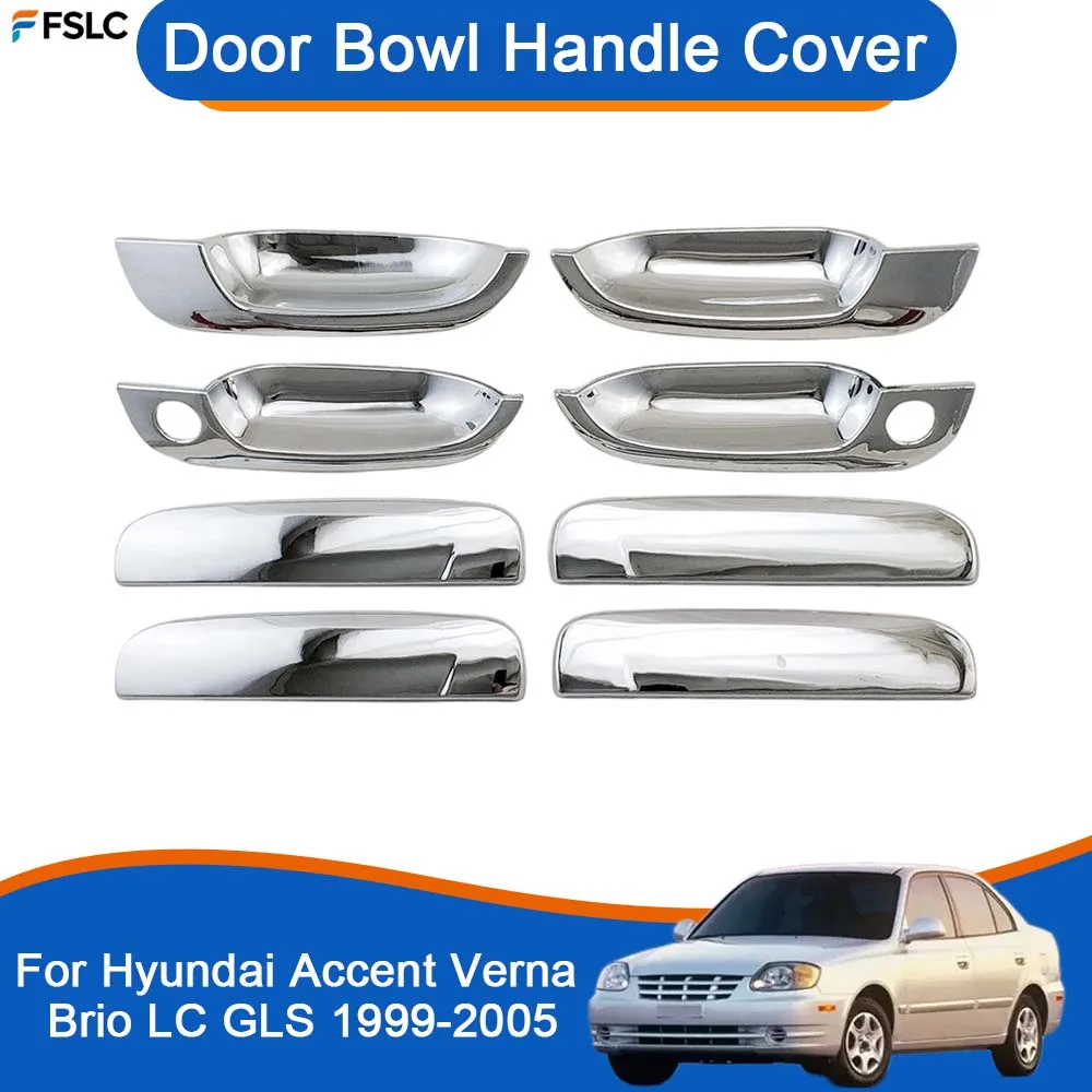 

Накладки на ручки дверей для Hyundai Accent Verna Brio LC GLS 1999-2005: Декоративные элементы для тюнинга и модификации автомобиля