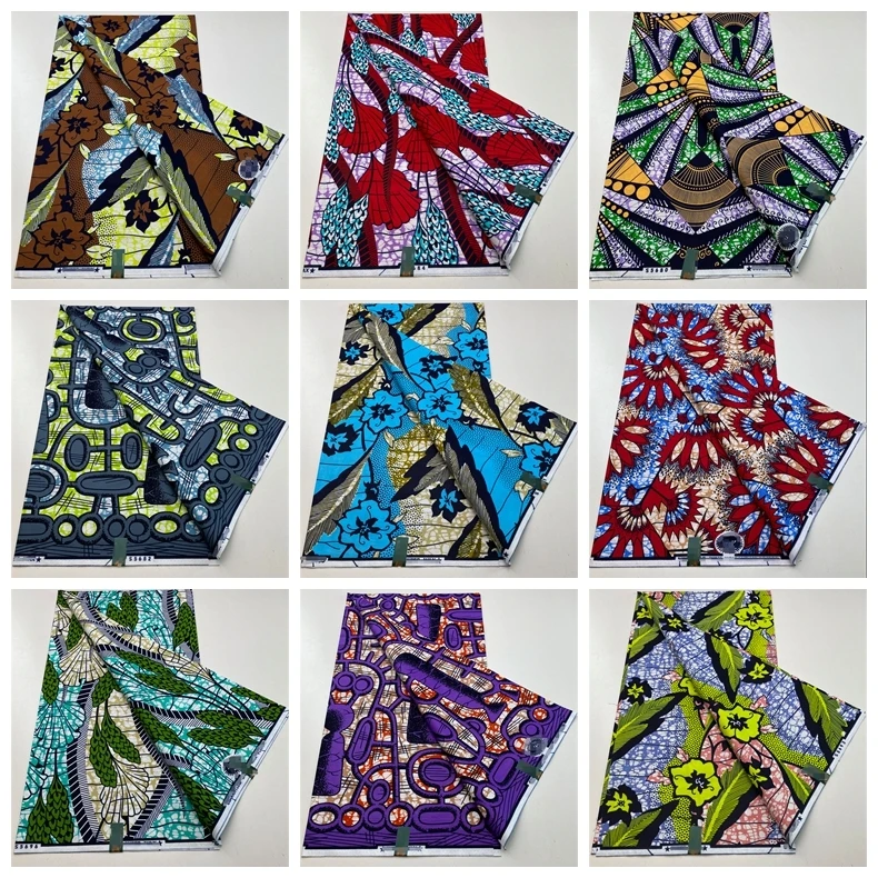 

Factory Price Ankara Wax Fabric Guaranteed Veritable African Real Print Wax Fabric 100% Cotton Ghana Style Soft Pagne Sewing