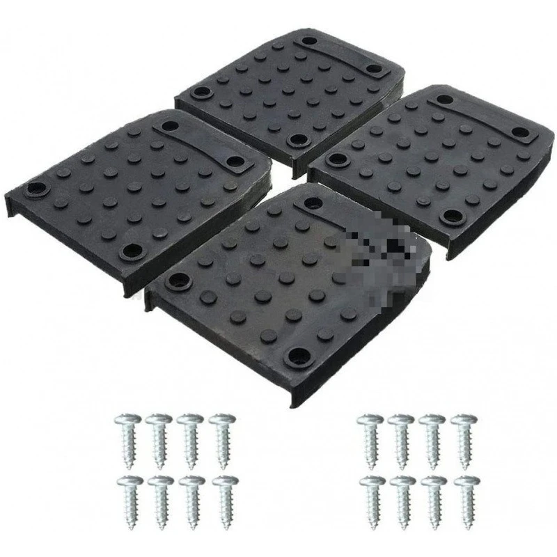

Aluminum Alloy Stilt Climber Mobile Ladder Transformers Accessories Straps baseplate Rubber pad screws