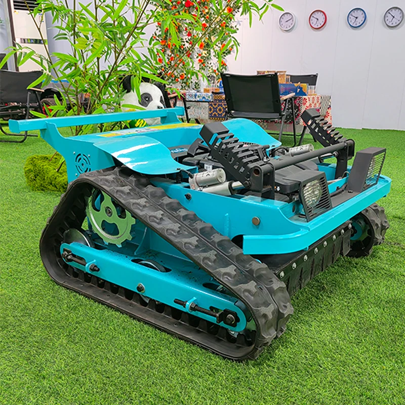 Factory Price Zero Turn Lawn Mower High Efficiency Industrial Lawn Mower For Sale Home Farm Use Remote Control Lawn Mower