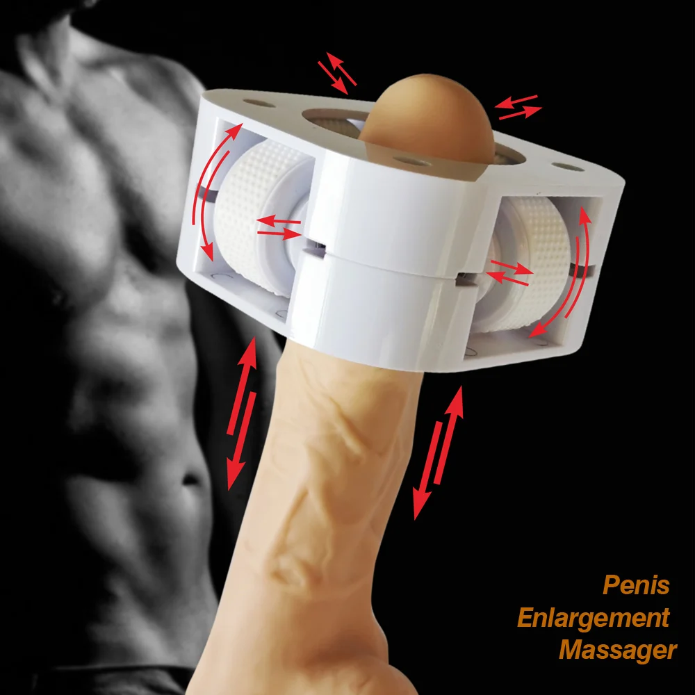 Physica Penis Enlarge Massager for Penis Exercise Enhancer Device Penis Hyperemia Stretch Medical Extender for Male Masturbators