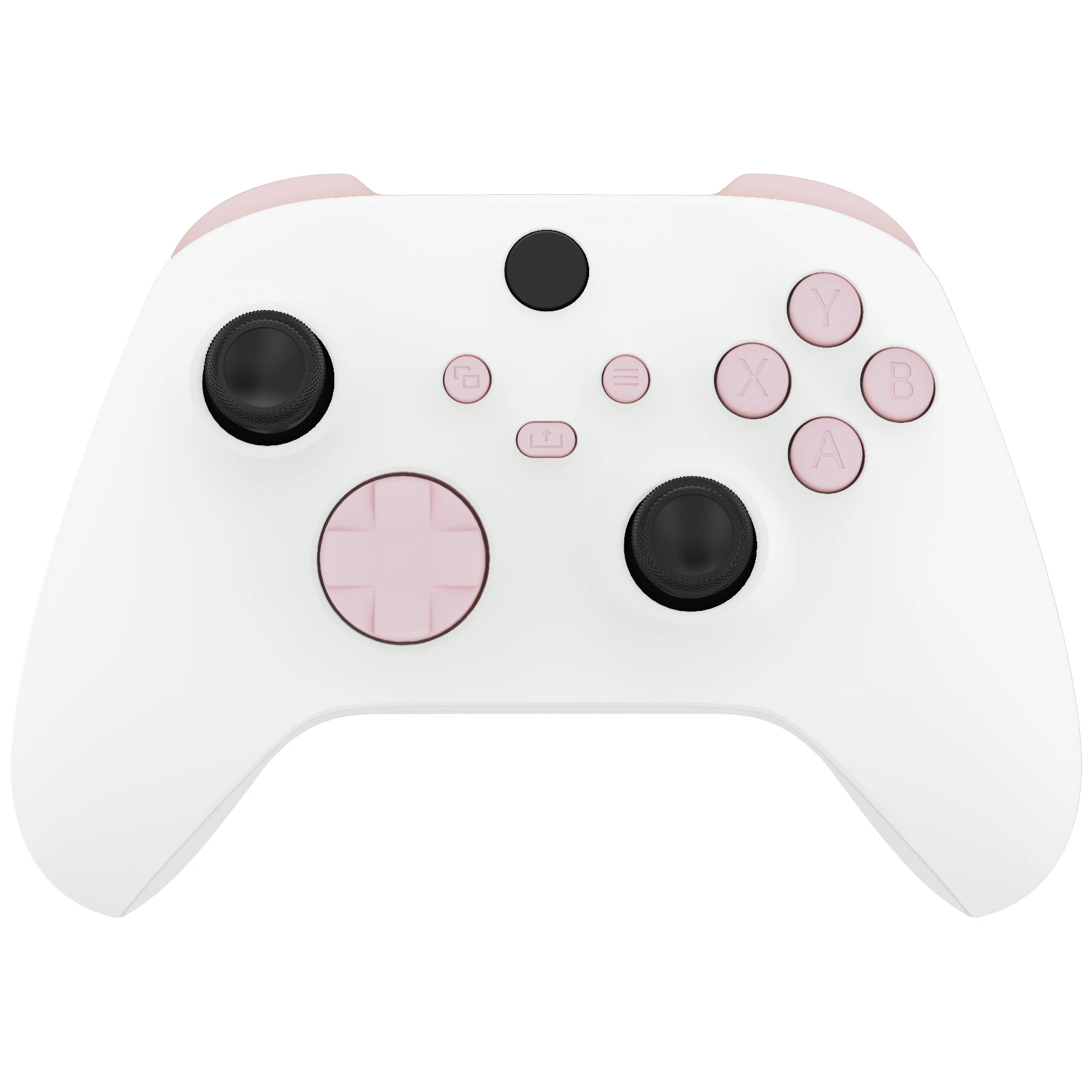 eXtremeRate Replacement Buttons for Xbox Series X|S(Xbox Core Wireless Controller ) (Controller Not Included) - Sakura Pink