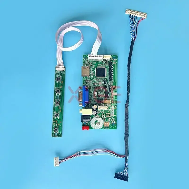 

For HSD100IFW4 HSD101PFW2 LCD Monitor Driver Controller Board VGA Kit Matrix HDMI-Compatible Speaker 30-Pin LVDS 1024*600 10.1"