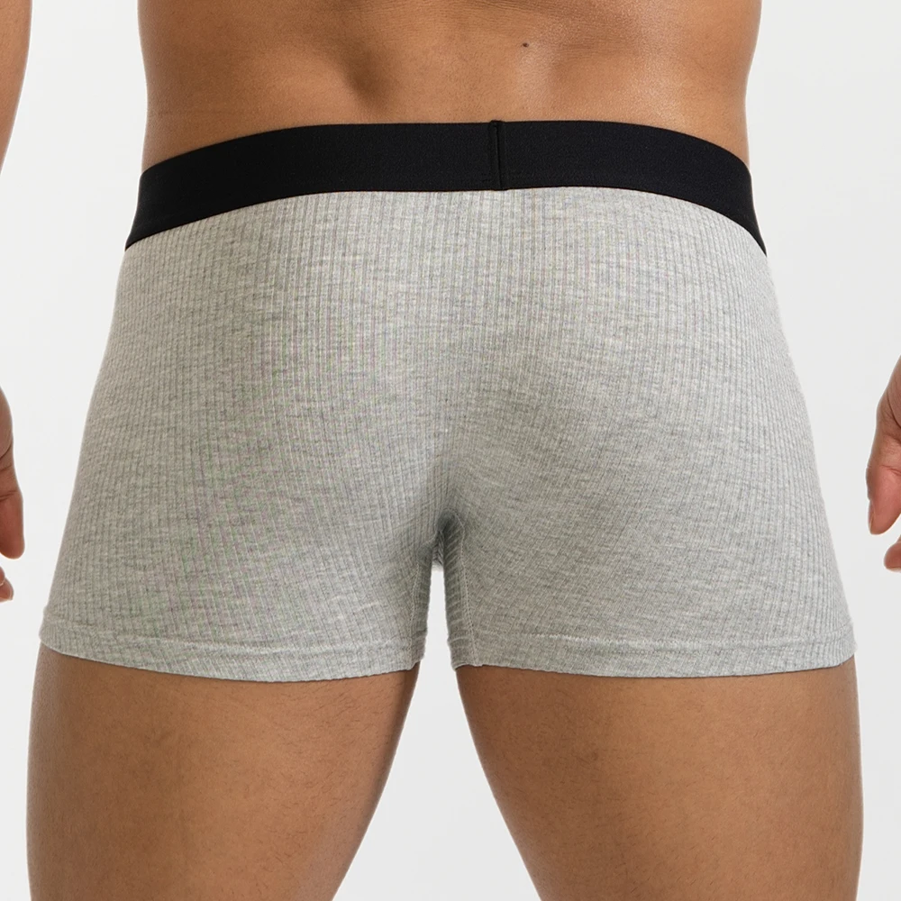 High Quality Boxer Shorts Underpants Man Fashion Soft Mens Boxers Panties U Convex Pouch Shorts Breathable Sexy Male Underwear