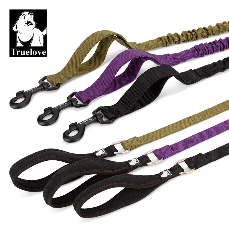 TrueLove Pet Leash Elastic Resiatant to Pull for Big Medium Small Dog  Accessories Supplies Nylon Yarn Webbing TLL2281