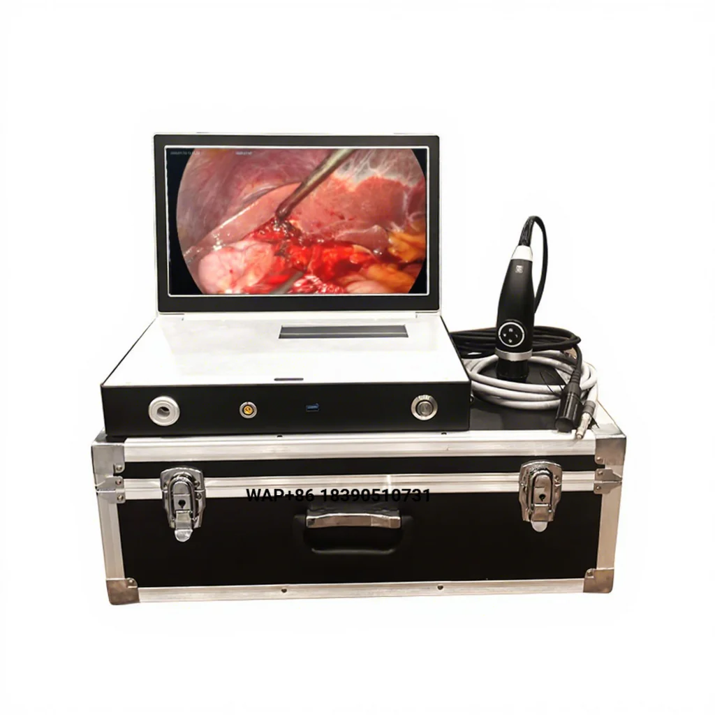 Laptop 4-in-1 Compact Endoscopic System with Carry Case for Veterinary and Medical Purposes