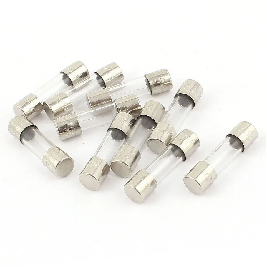 Hot sale 10 pcs 250 V 250 mA 0.25 A fast action fuse 5 x 20 mm glass tube