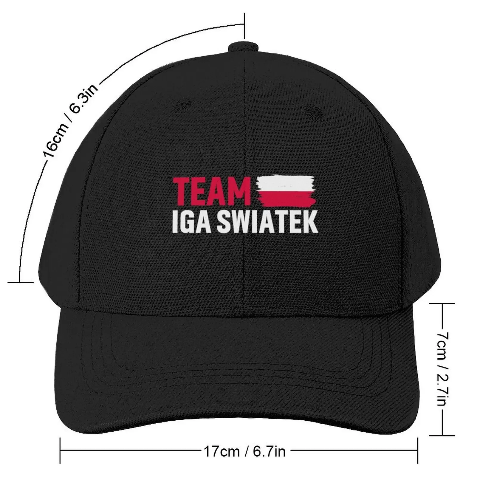 Iga Swiatek Iga SwiatekCap Baseball Cap Big Size Hat funny hat Anime Military Tactical Cap Hats Woman Men's