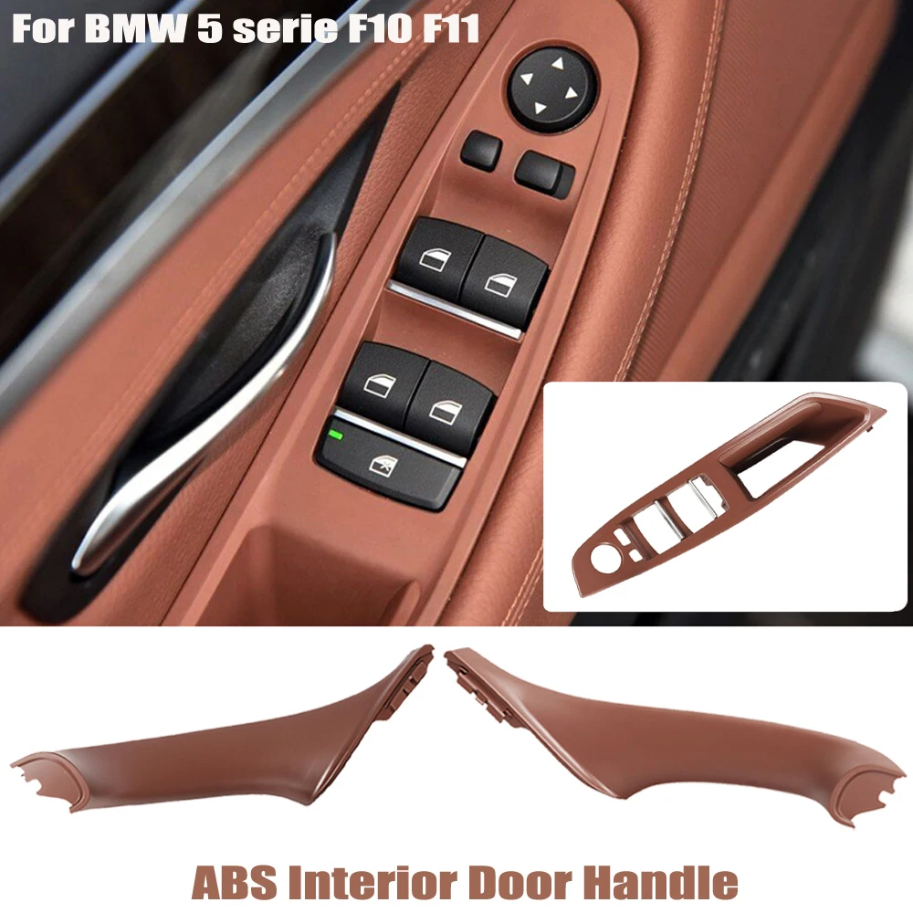 

Car Left Right Inside Interior Handles Inner Door Panel Handle Pull Trim Cover For BMW 5 Series F10 F11 Car Interior Door Handle