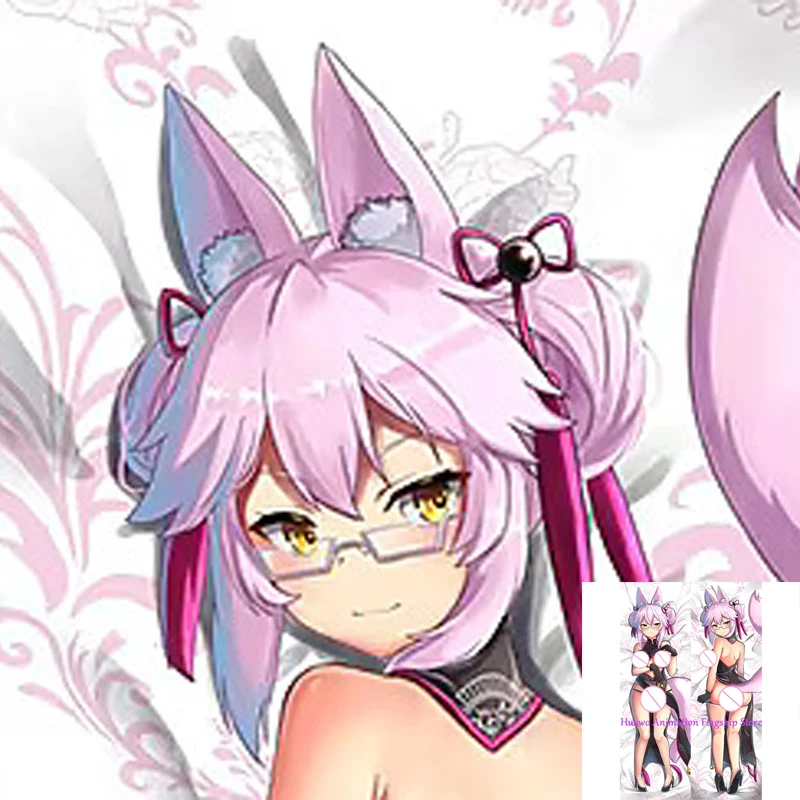 

Dakimakura Anime Pillow Cover Tamamo Witch Double Sided Print 2Way Cushion Cover Xmas Gifts