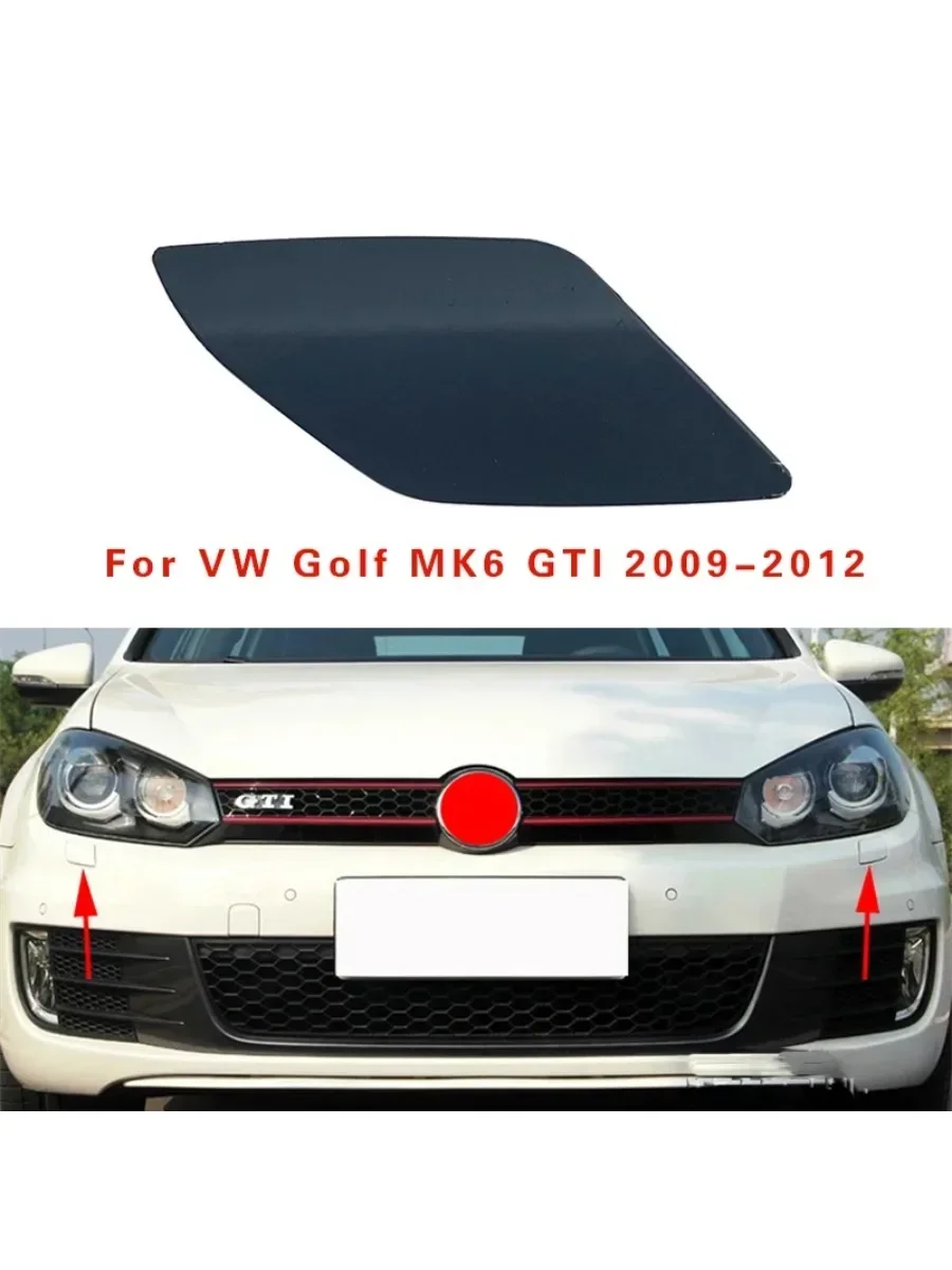 

Auto Left Right Front Bumper Headlight Washer Cover Cap No Paint for VW Golf MK6 GTI 2009 2010 2011 2012