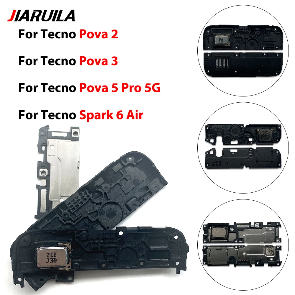 Bottom LoudSpeaker Flex Cable For Infinix Itel S23 Plus A56 A60S Pop 5 Lite Ringer Buzzer Sound Speaker Inner Ringtone Part