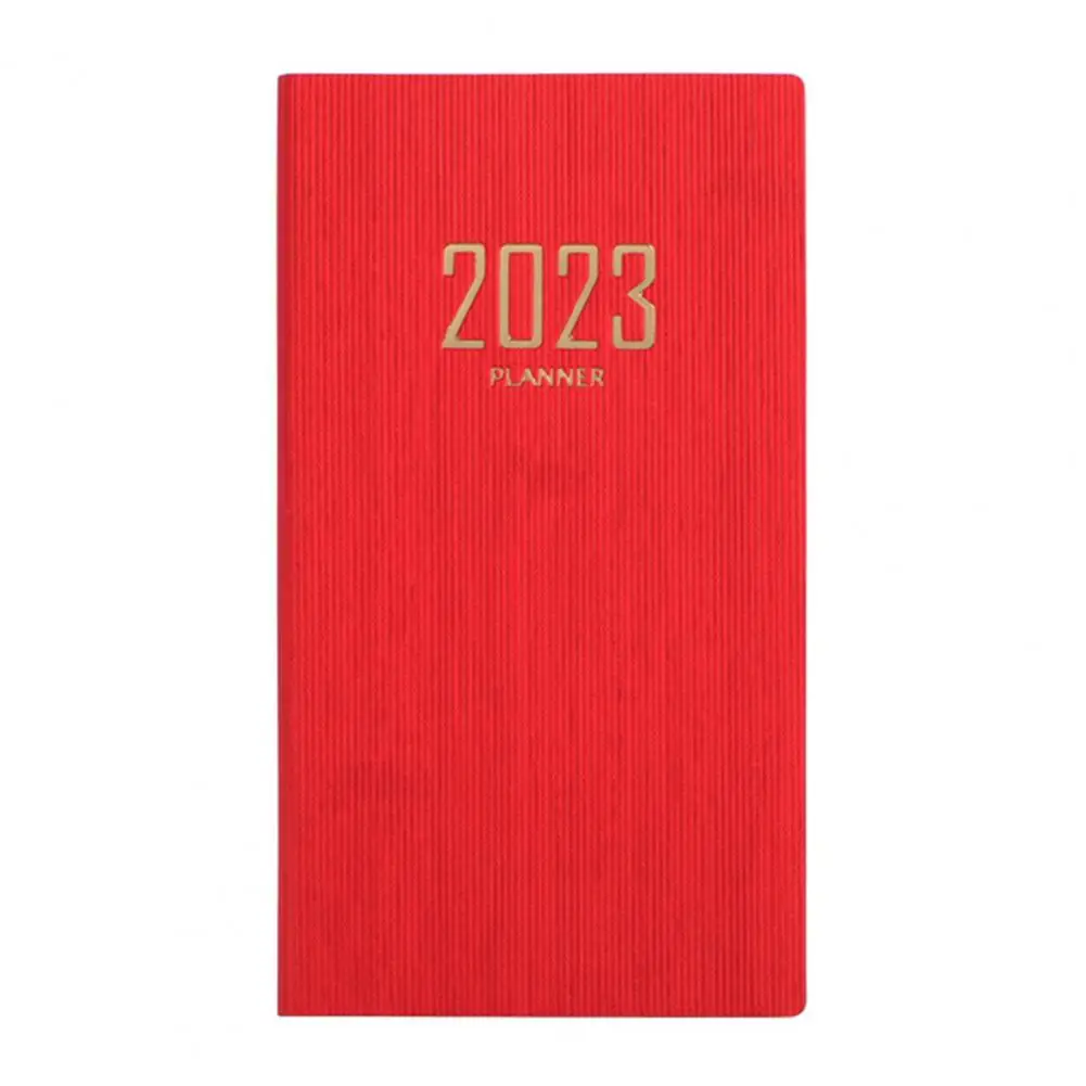 2023 Schedule Book Multifunctional Efficiency Manual Time Management A6 Mini Agenda Planner Notebook Office Supplies