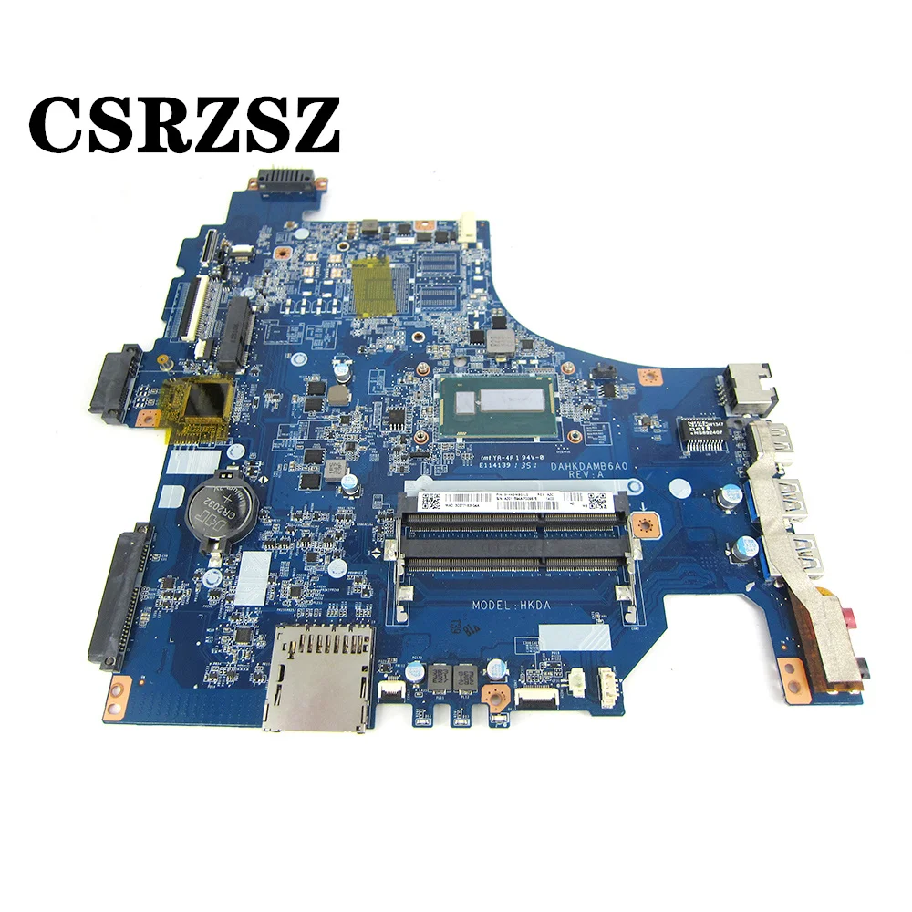 CSRZSZ For Sony Vaio SVF153 SVF153A Laptop motherboard  DAHKDAMB6A0 with i5-4200u CPU 100% test ok quality assurace