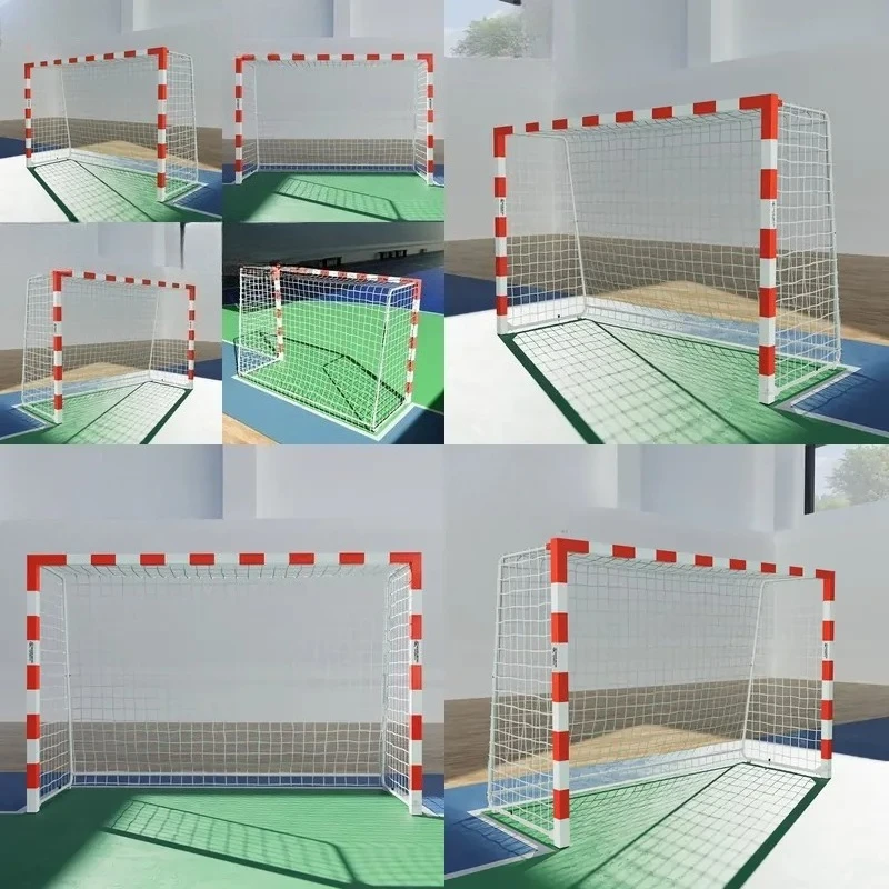 Steel Handball Goal 3m x 2m for Indoor Outdoor Competition Training Sports Equipment