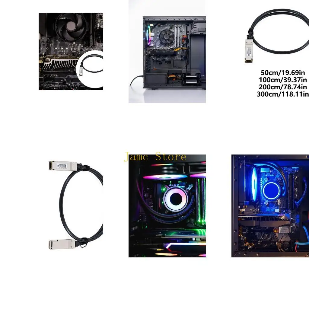 

LX0B QSFP к кабелю QSFP+ Coppers для быстрого и стабильного соединения передачи данных в настройках офиса