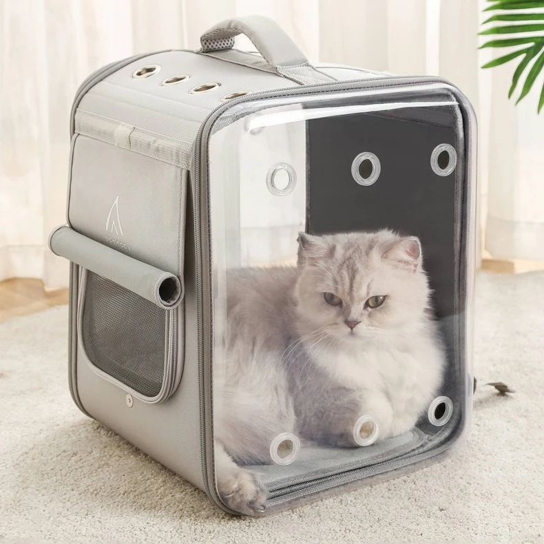 Cat Carrier Pet Carrier Cat Backpack Bag Cat Transport Small Animal Carrier Handheld Travel Bag Large Capacity Dog Backpack