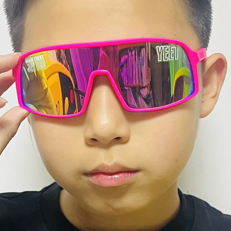 Jey Uso YEET Sport-Sonnenbrille für Erwachsene, Bloodline Wrestling, Fan-Ausrüstung, seltene Farben, sportliche Sonnenbrille für Männer und Frauen – Detail 13