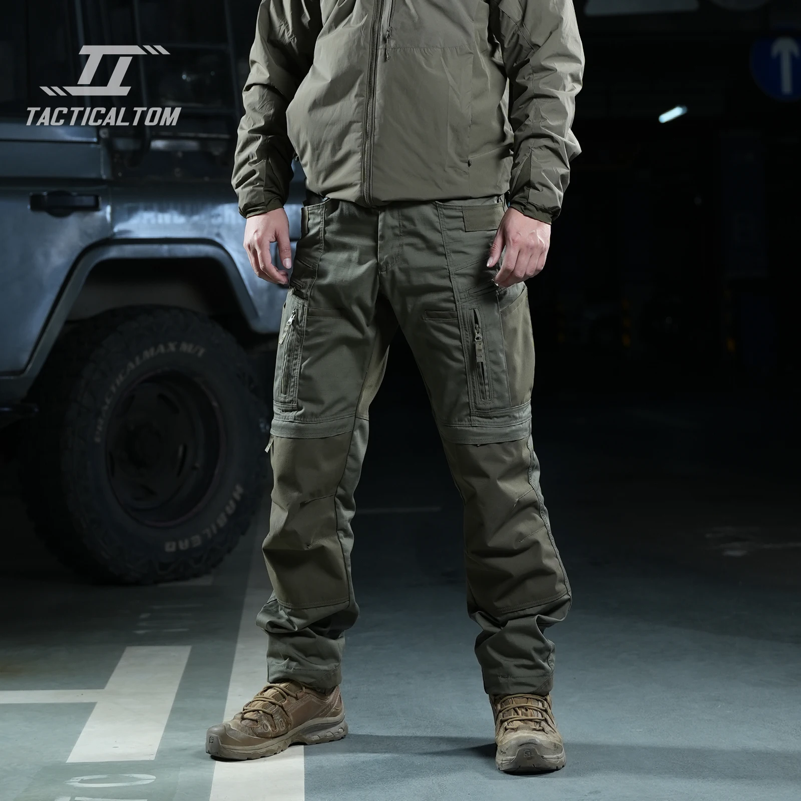 Tactical Tom RG Multi‑Pocket Pants,Hunting‑style Urban Commute Hiking Mountaineering Trousers, Pants for All‑Terrain Outdoor Use