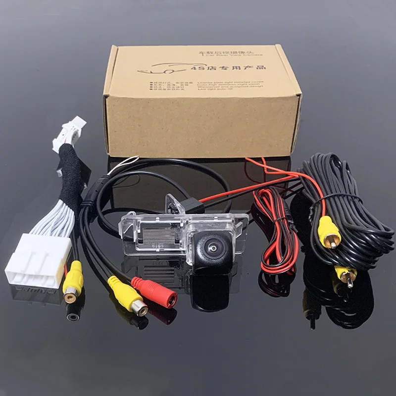 Cámara de visión trasera HD para Renault Clio 4 IV 2012~2020 compatible con pantalla original Media Nav, cámara de marcha atrás para aparcamiento OEM