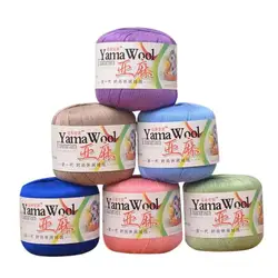 1Pc 50g Cotton Crocheting Yarn 5# Linen hand knitting yarn knit sweater dress scarf line crochet amigurumi bag mat threads
