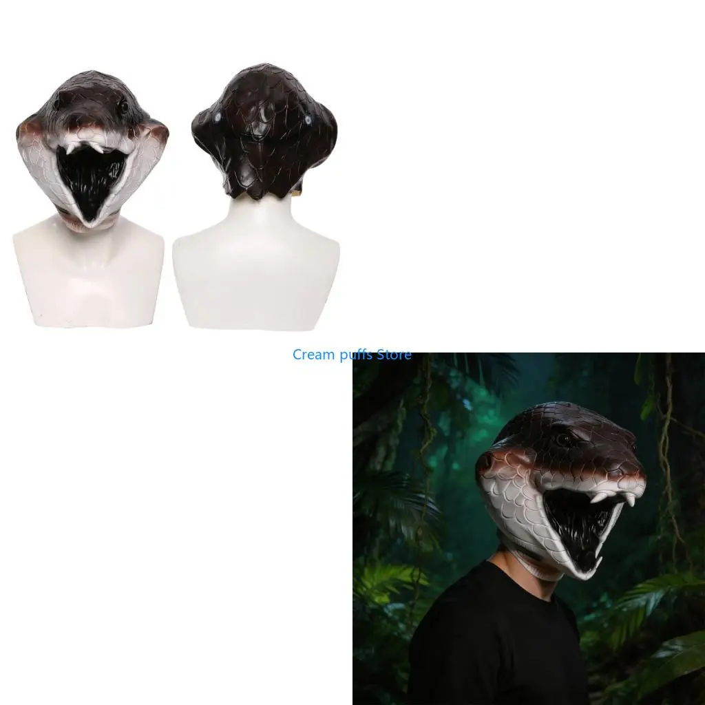50LE Soft Latex Mask Horror Mask Perfect For Theatrical Performances