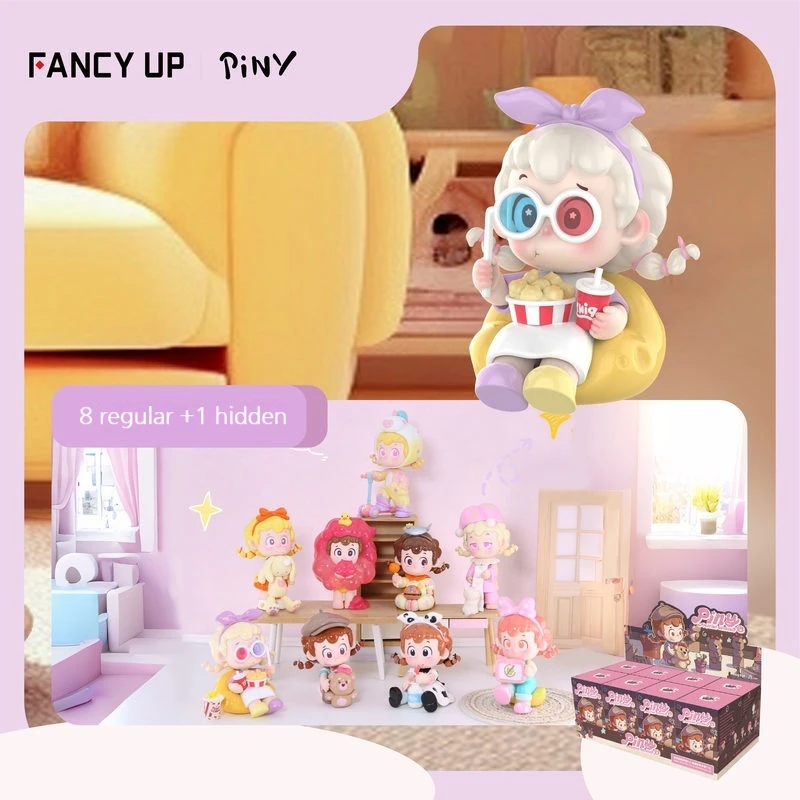 

Authentic PINY Weekend Mini Theater Series Trendy Blind Box Desktop Ornaments Collectible Dolls Ideal Birthday Gift For Girls