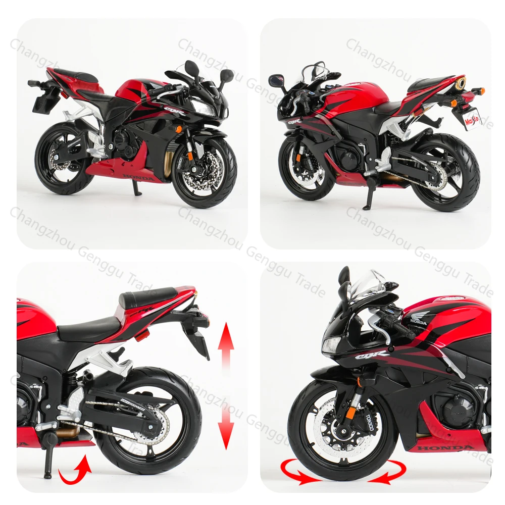 Maisto 1:12 Honda CBR600RR Die Cast Vehicles Collectible Hobbies Motorcycle Model Toys