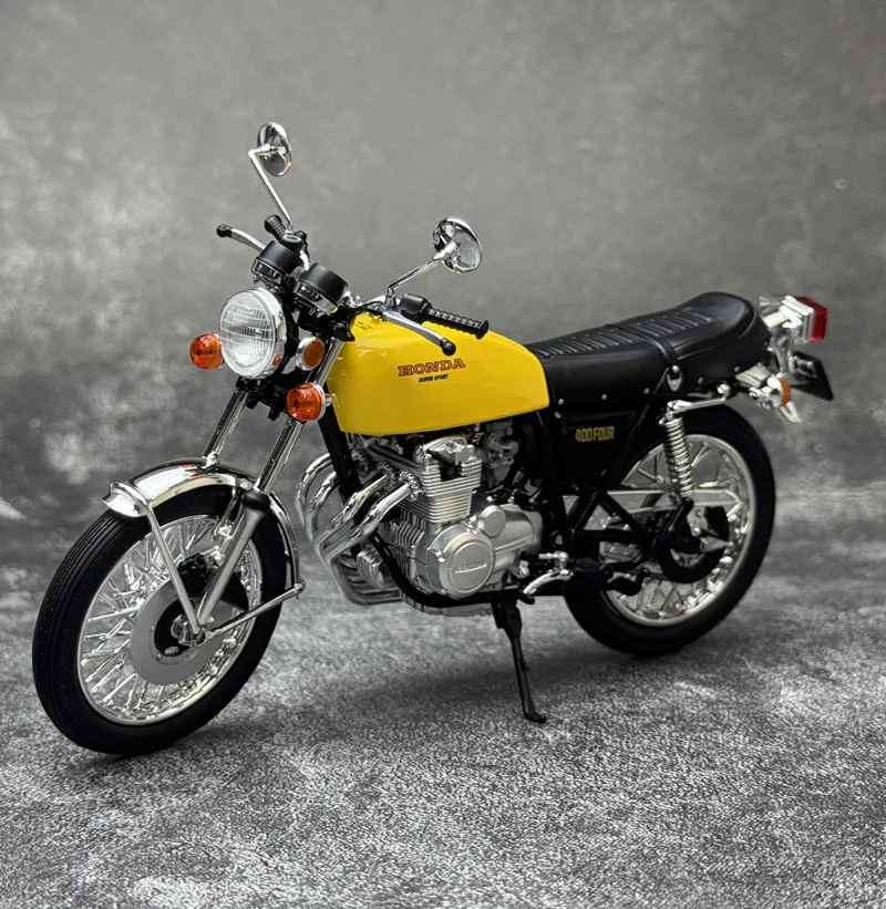 1:12 CD50 Honda CB400 FOUR Alloy Sports Motorcycle Diecast Street Cross-country Racing Motorcycle Model Simulation Kids Toy Gift