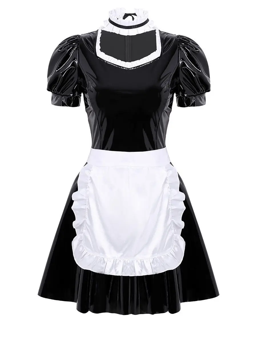 

Halloween Maid Bar Performance Clothes Women's Costume Domestic Servant Outfit Stage Performance Traditional Chinese Ethnic Wear