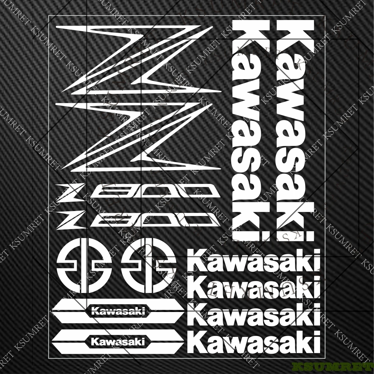 

Для Kawasaki Z800 наклейка на мотоцикл Z800 логотип наклейка на бак