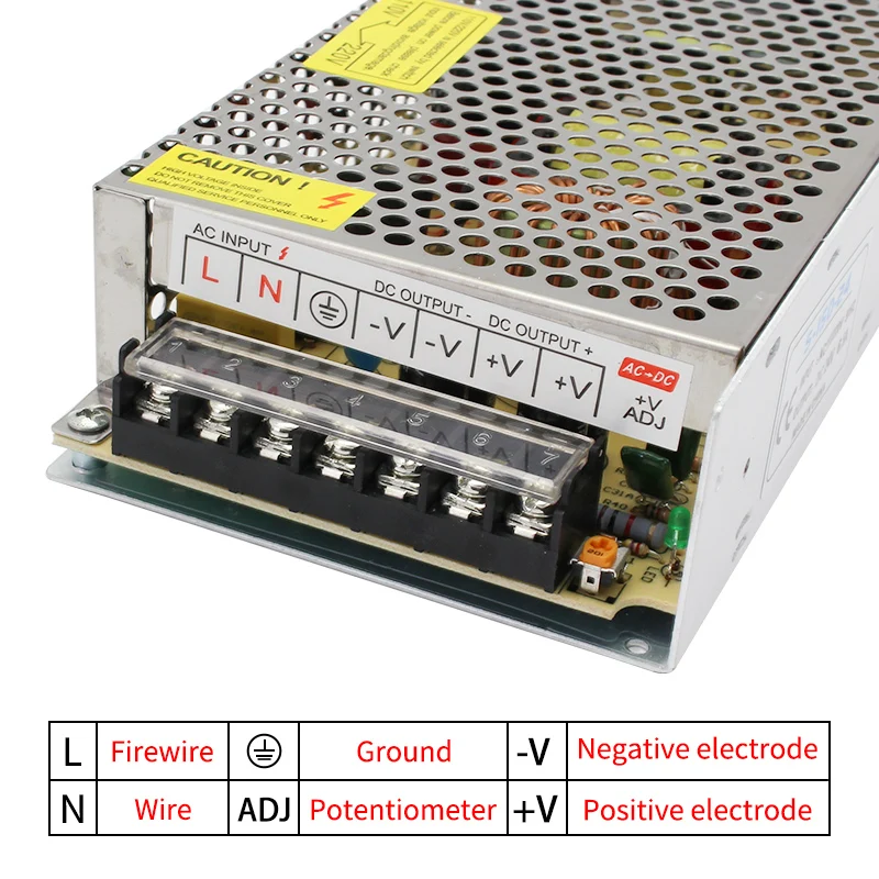 AC DC 3V 5V 9V 12V Netzteil 15V 18V 24 V 36V Fonte 500W Transformatoren 220V bis 5 12 24 V Netzteil 5V 12V 24 V smps