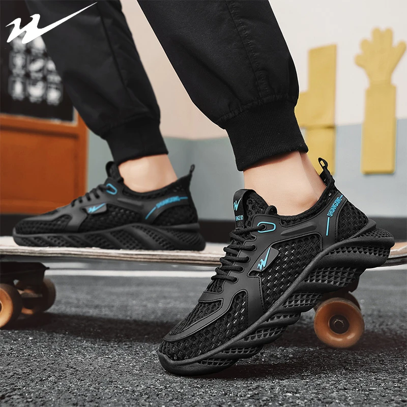

DOUBLESTAR MR new men's summer casual sports shoes with anti slip soft sole, fashionable running and fitness, casual shoes